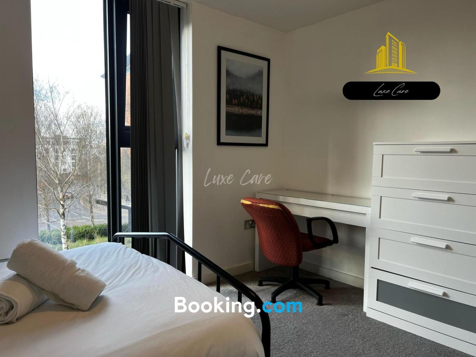 Last-Minute Specials L Book It Now L Sleeps Up To 4 L 2 Bed 2 Bath - Gym - Prime Birmingham Location L Jvt Short Lets المظهر الخارجي الصورة